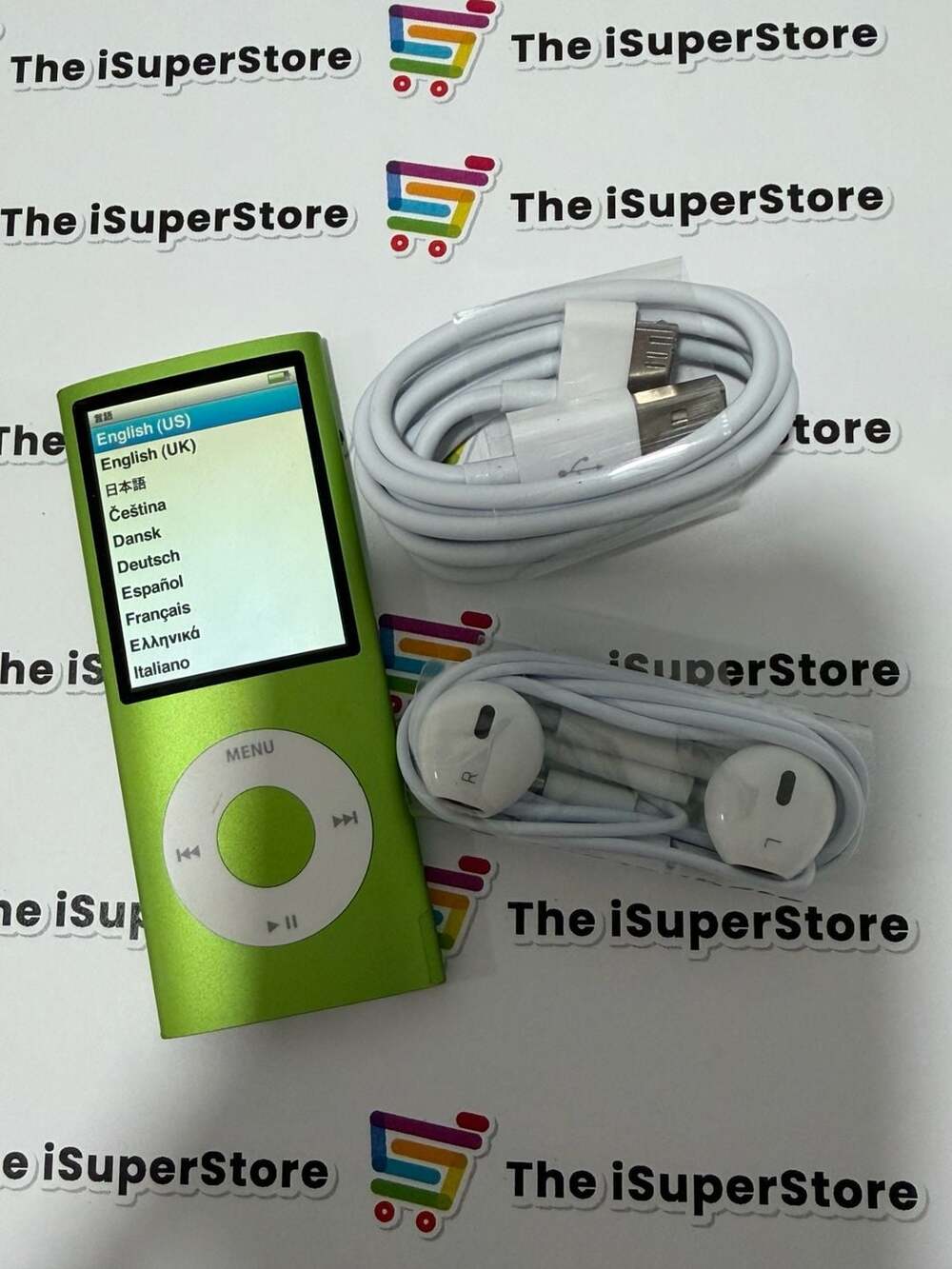 Apple iPod Nano 4th Generation 16GB Green - New Battery - 1 YR CPS Warranty
